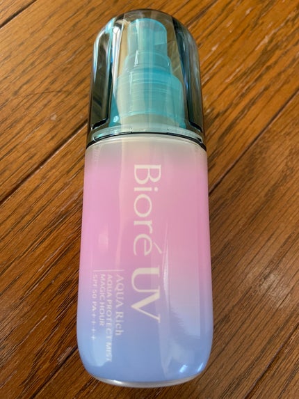 ビオレUV アクアリッチ アクアプロテクトミスト マジックアワー/ビオレ/日焼け止めミスト・スプレーを使ったクチコミ(1枚目)