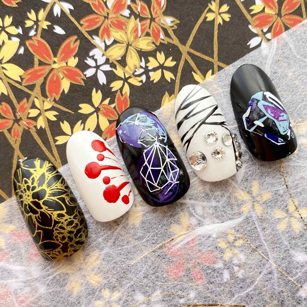 AT濃密グラマラスネイルエナメル/Art Collection/マニキュアを使ったクチコミ(8枚目)