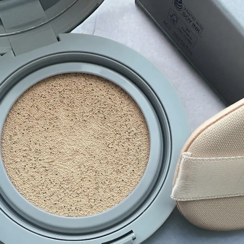 セラムフィット フルカバー マットクッション #21 ナチュラル ベージュ/ByUR/クッションファンデーションを使ったクチコミ（2枚目）