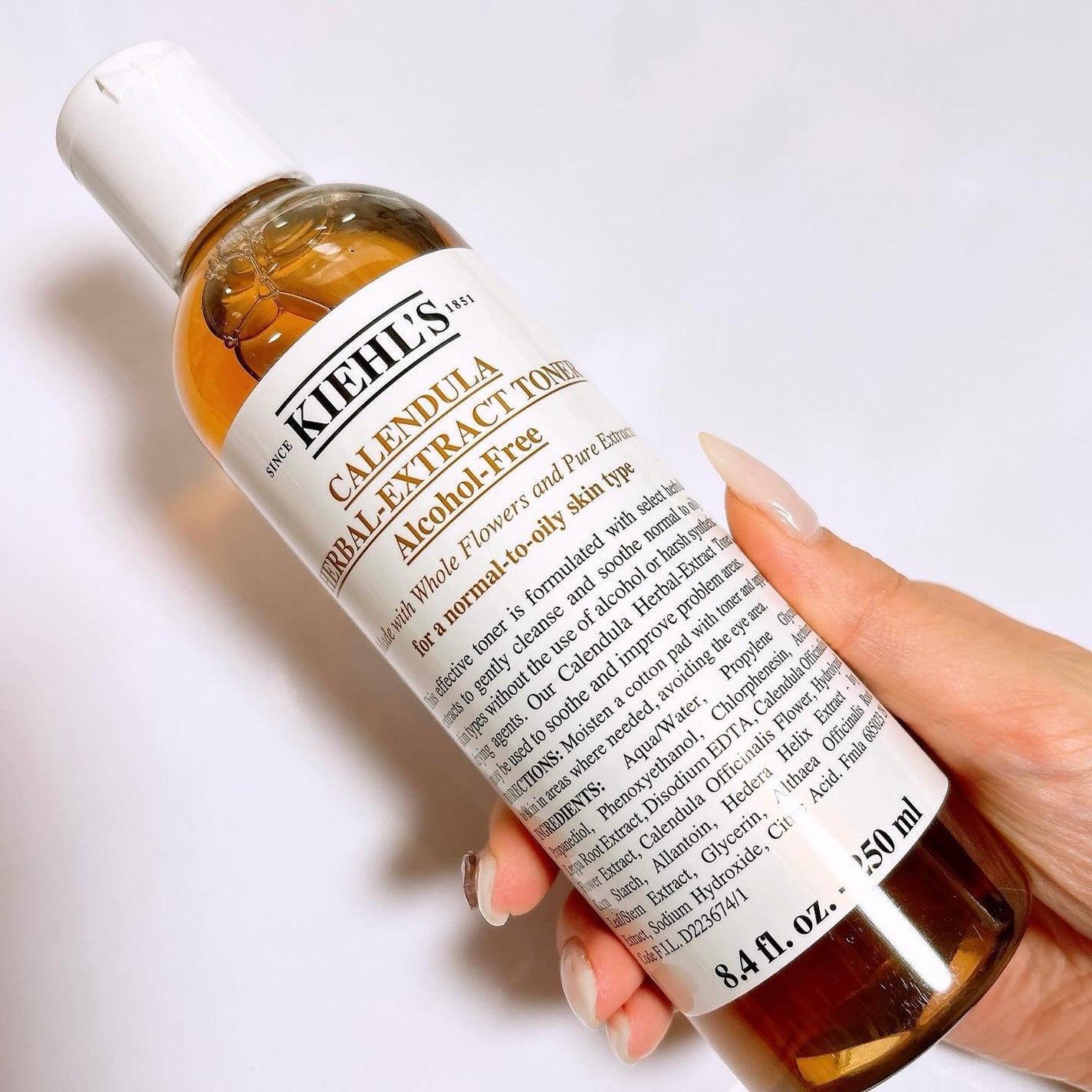 キールズ ハーバル トナー CL アルコールフリー/Kiehl's/化粧水を使ったクチコミ(2枚目)