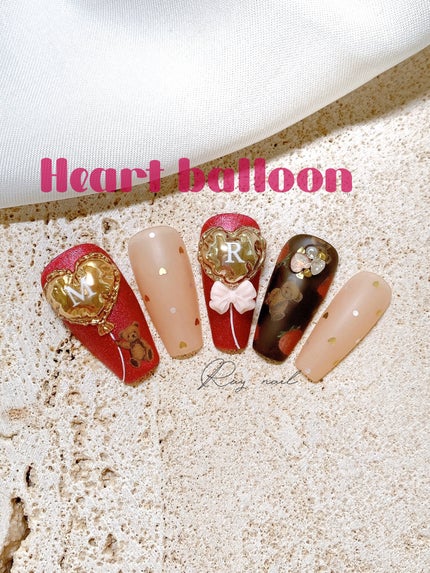 mizuki꙳ネイリスト on LIPS 「海外で流行ってるバルーンネイル🎈💓やり方はこちら👇https:..」(1枚目)