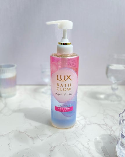 バスグロウ リペア&シャイン シャンプー/トリートメント/LUX/シャンプー・コンディショナーを使ったクチコミ(3枚目)