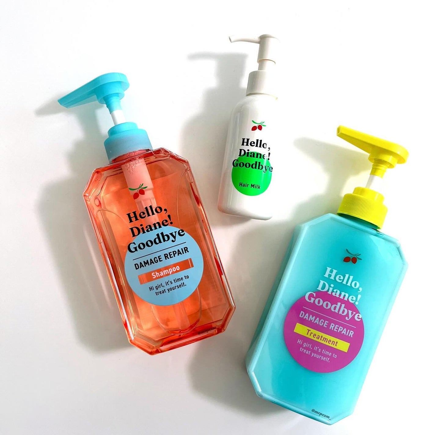 ハローダイアン グッバイ ダメージリペア シャンプー/トリートメント/ダイアン/市販シャンプーを使ったクチコミ(1枚目)