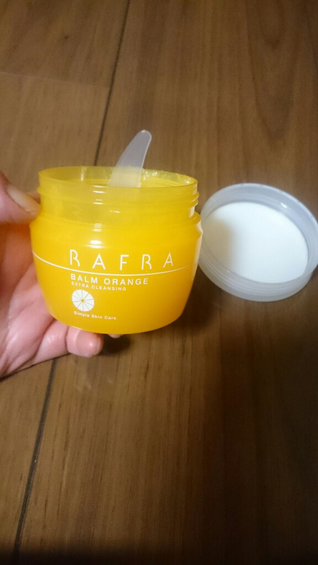 バームオレンジ/RAFRA/クレンジングバームを使ったクチコミ(2枚目)