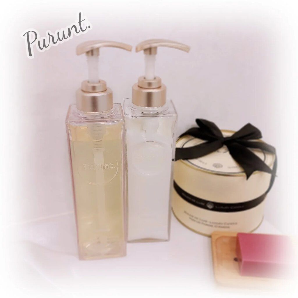 プルント モイストリッチ美容液シャンプー／モイストリッチリペア美容液トリートメント/Purunt./市販シャンプーを使ったクチコミ（1枚目）