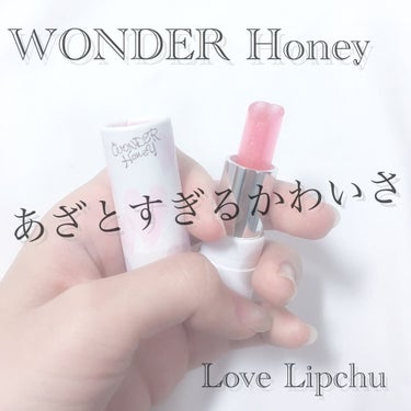 ワンダーハニー ラブリップチュ グロウラブ/VECUA Honey/口紅を使ったクチコミ（1枚目）