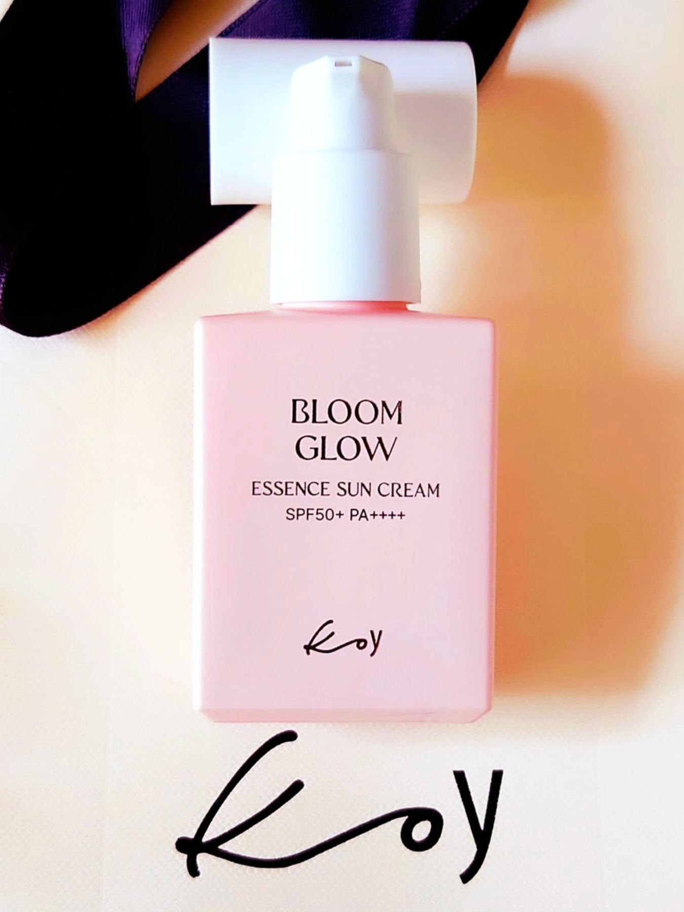 ブルームグローエッセンスサンクリーム/koy/日焼け止めローションを使ったクチコミ（2枚目）