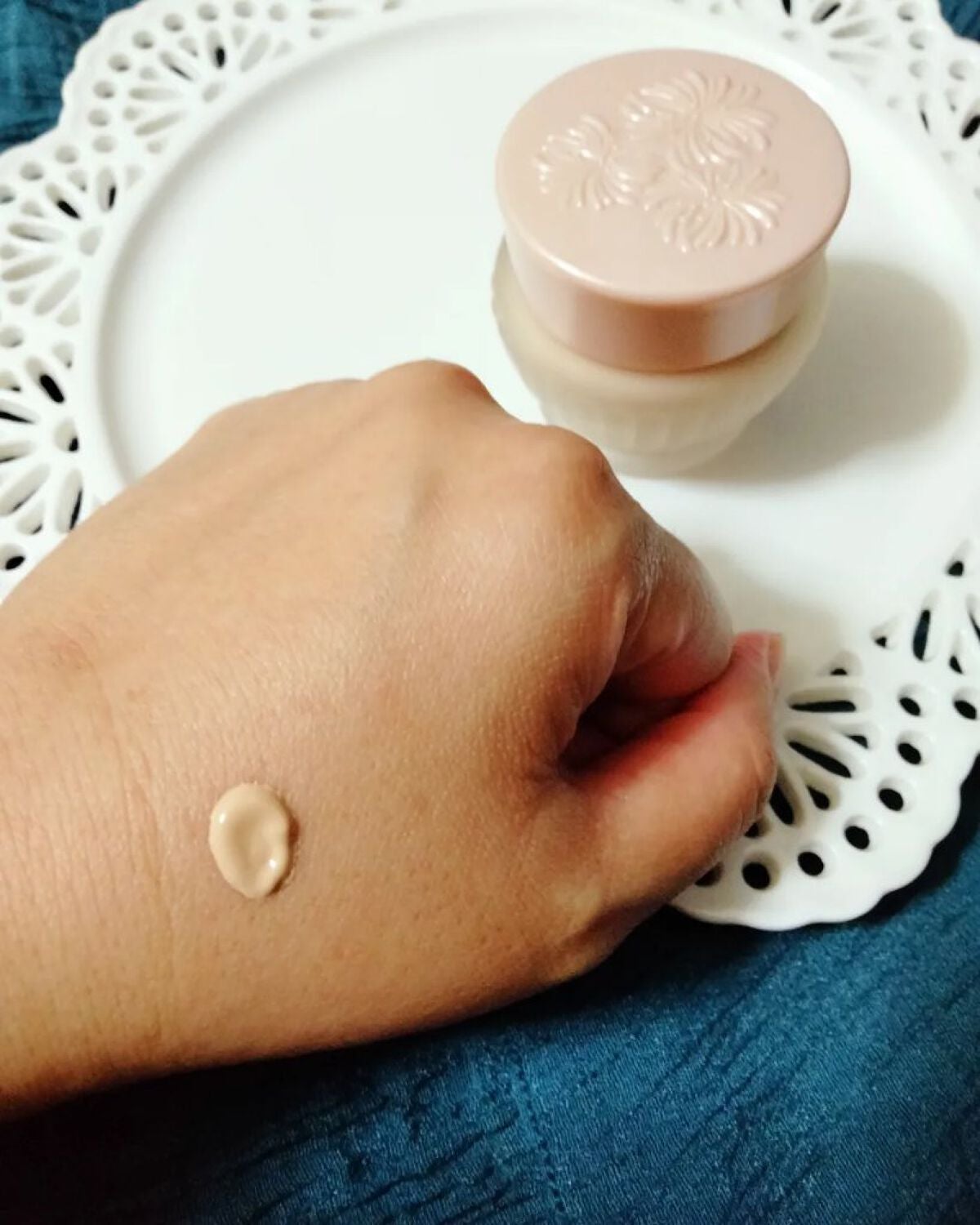 フォンダン クリーム ファンデーション/PAUL & JOE BEAUTE/クリーム・エマルジョンファンデーションを使ったクチコミ(3枚目)