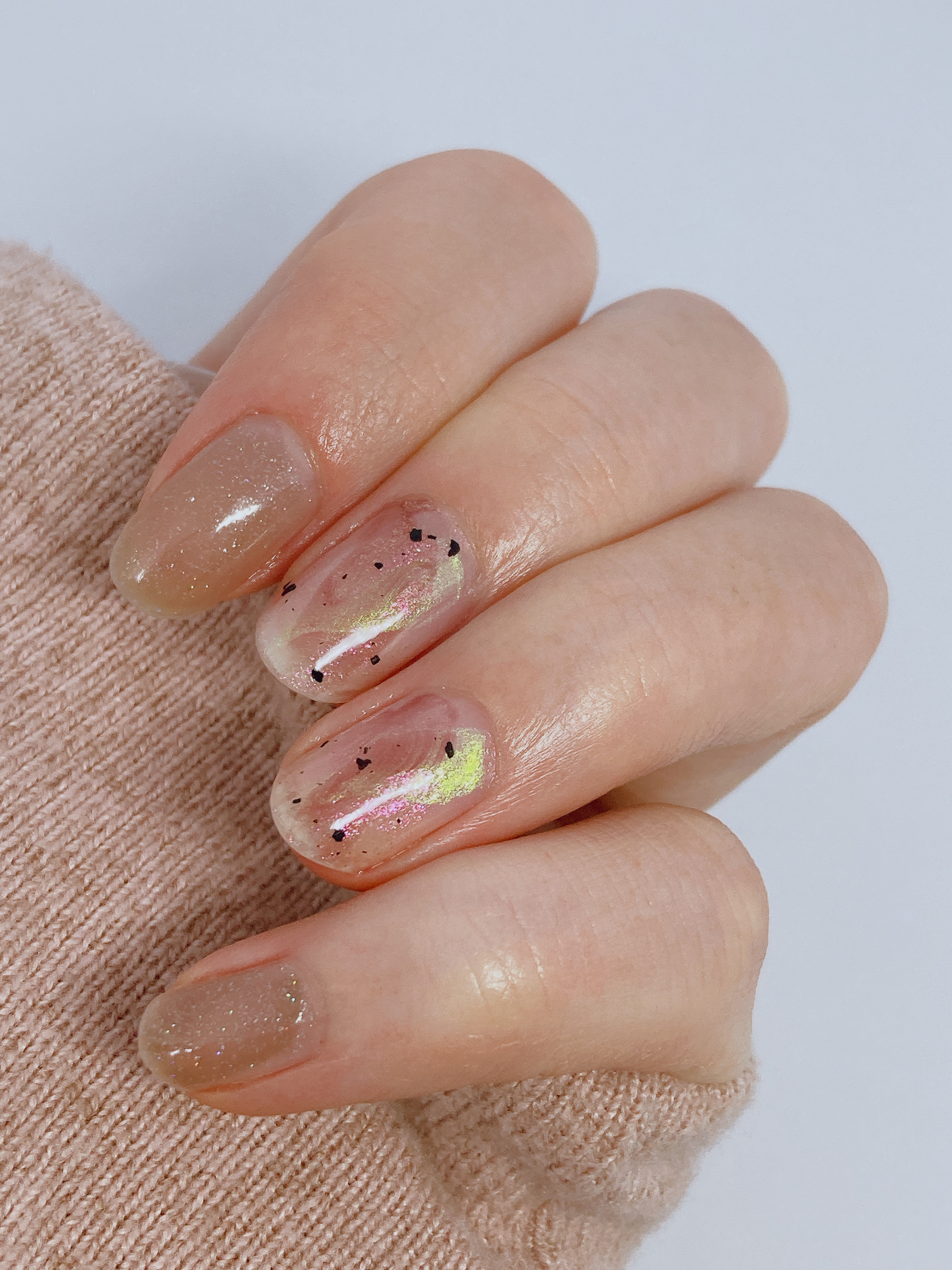 ジェルボリュームトップコート/キャンメイク/ネイルトップコートを使ったクチコミ（2枚目）