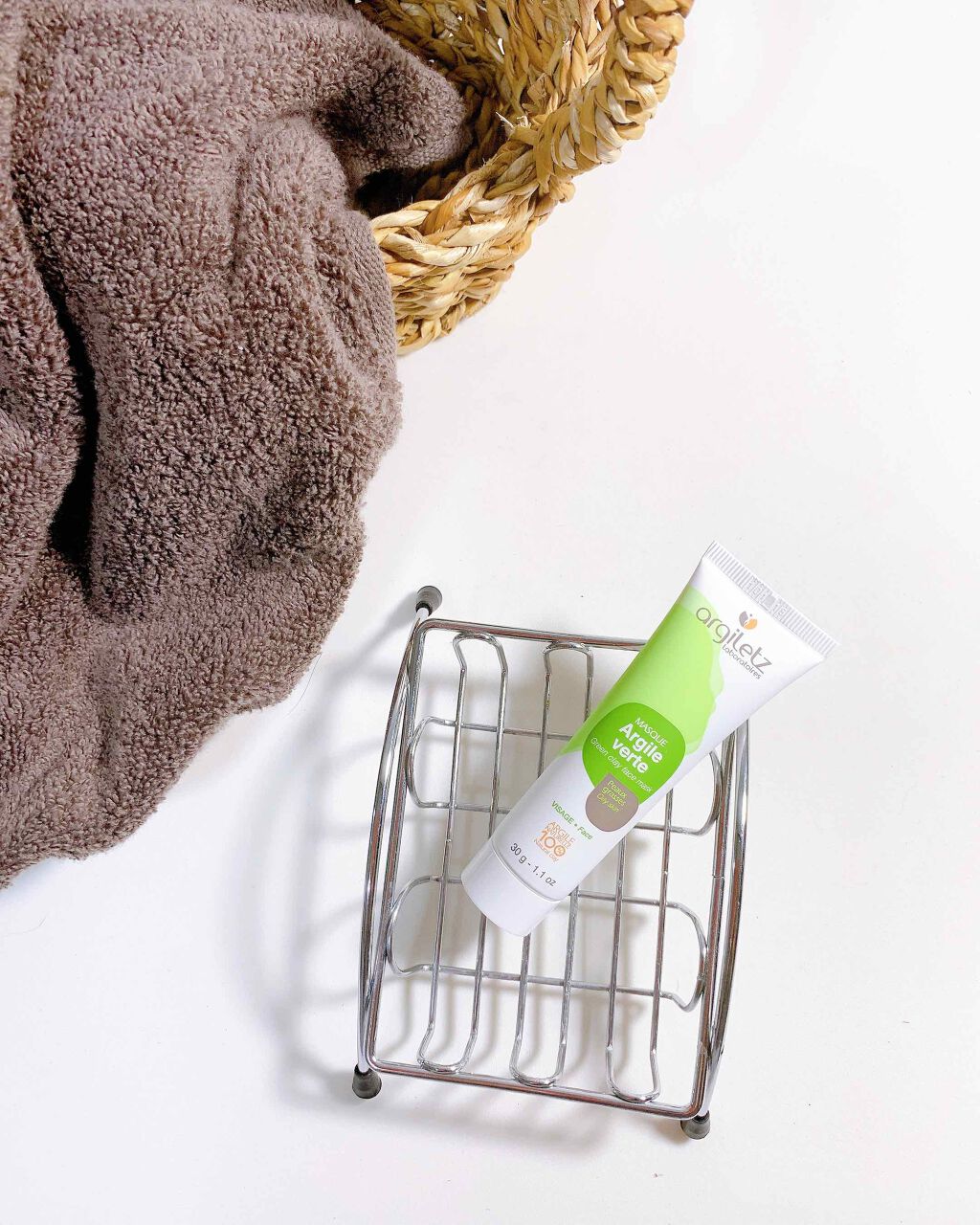 日高 on LIPS 「肌のごわつき、くすみ対策にクレイパックが良いと聞き、早速試して..」(2枚目)