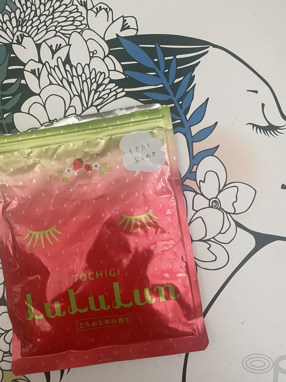 栃木ルルルン（とちおとめの香り）/ルルルン/シートマスク・パックを使ったクチコミ（1枚目）