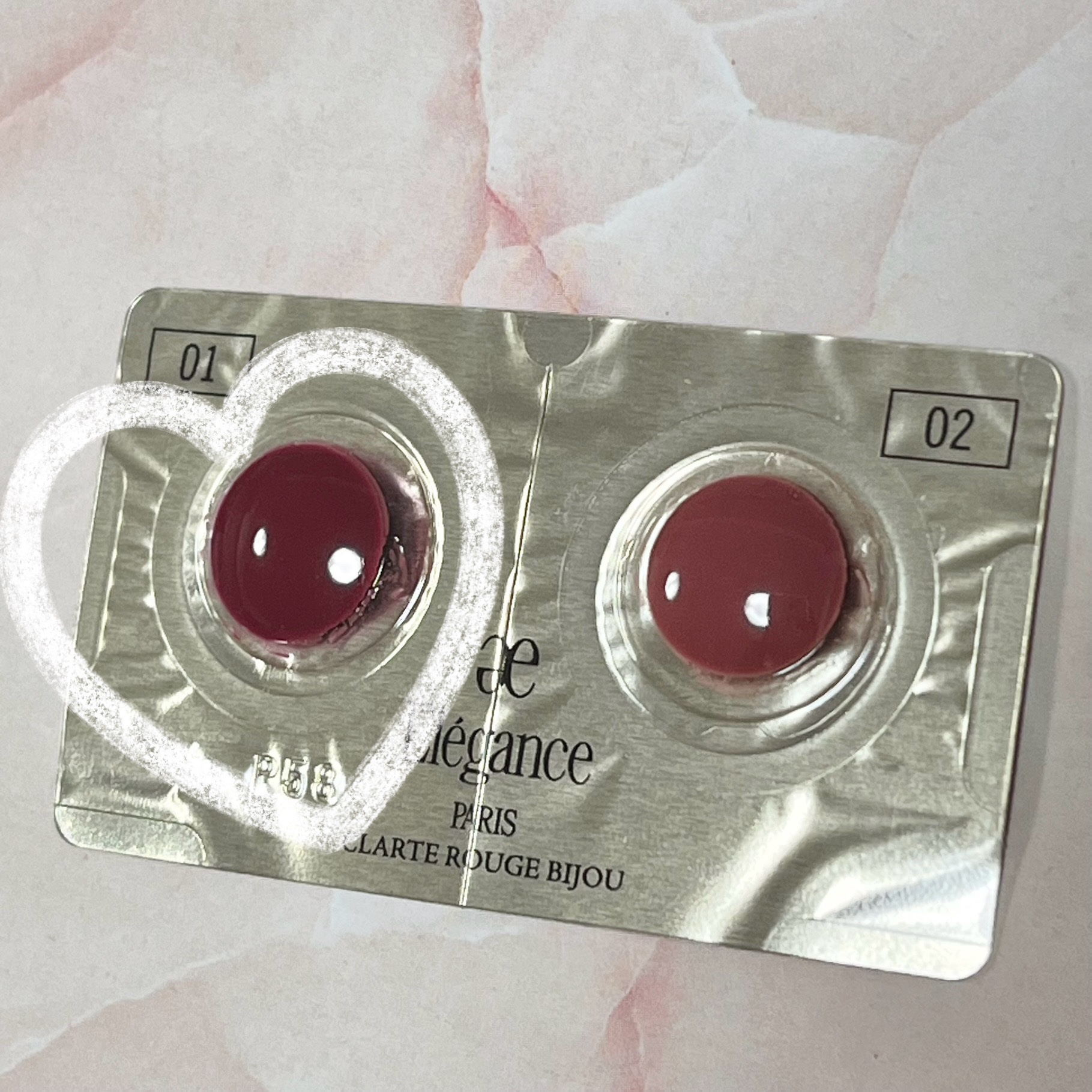 エレガンス クラルテ ルージュ ビジュー 01/Elégance/口紅を使ったクチコミ（1枚目）