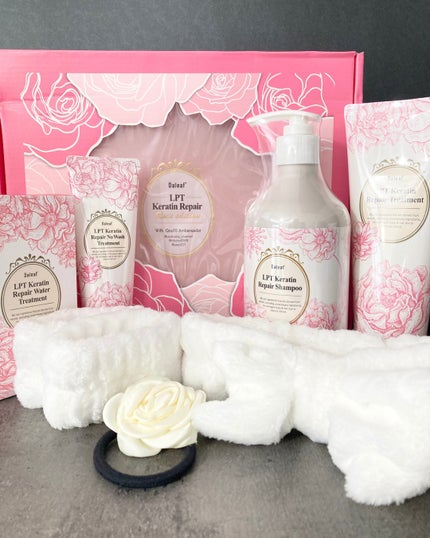 LPTローズエディションリペアセット Rose Edition シャンプー トリートメント ヘアセット/Daleaf/その他キットセットを使ったクチコミ(7枚目)