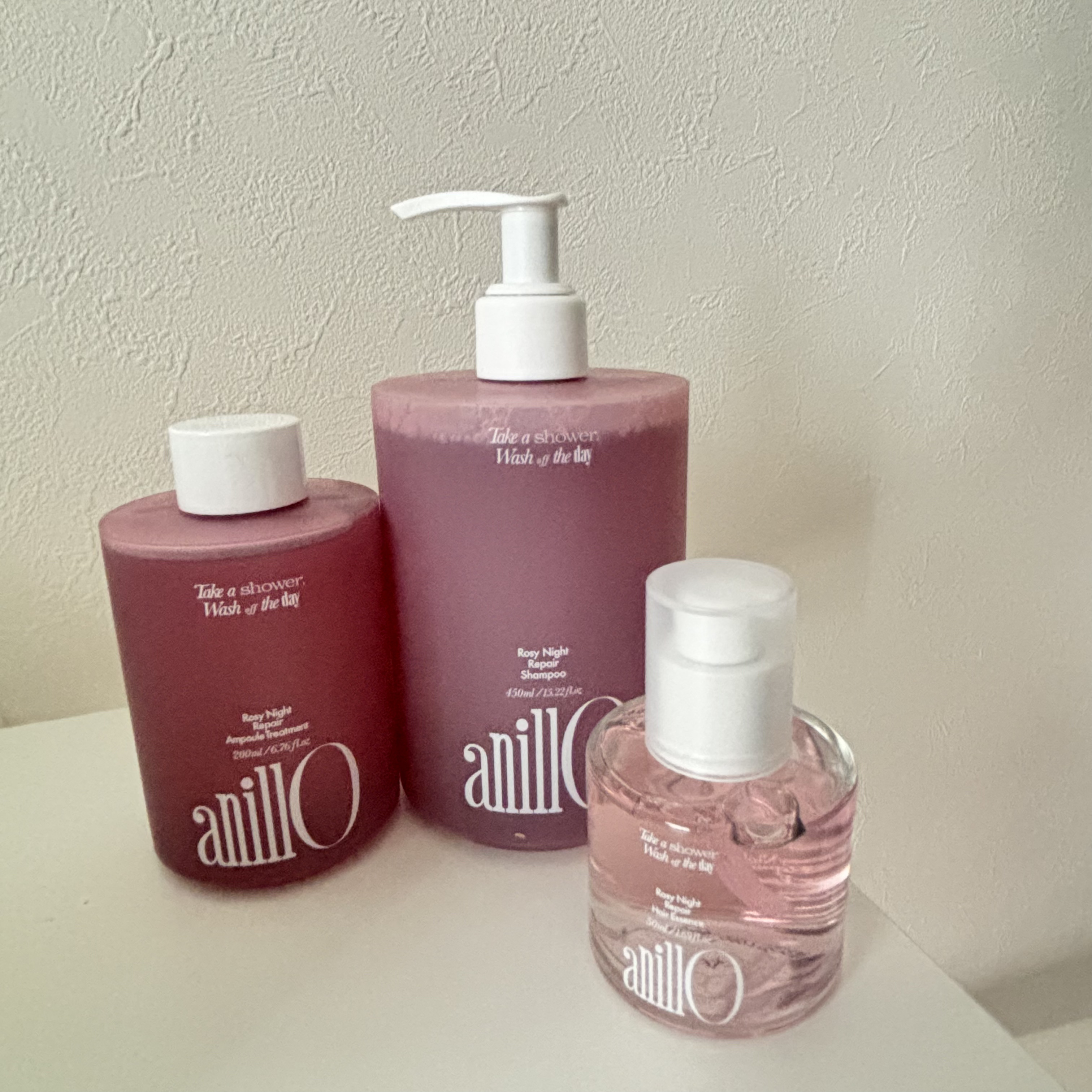 ロージーナイトリペアシャンプー/アンプルトリートメント/ANILLO/市販シャンプーを使ったクチコミ（3枚目）