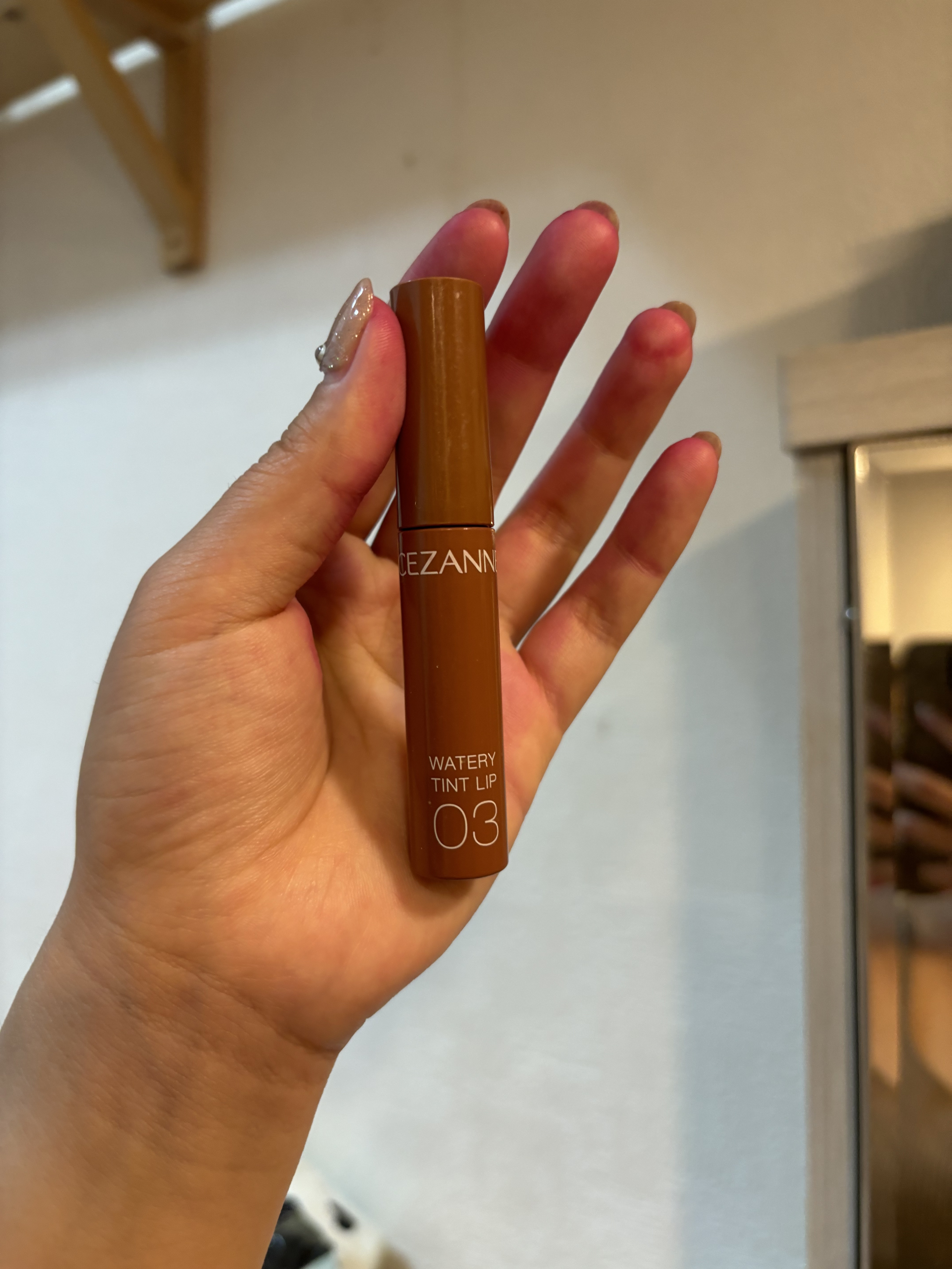 ウォータリーティントリップ/CEZANNE/リップティントを使ったクチコミ（3枚目）