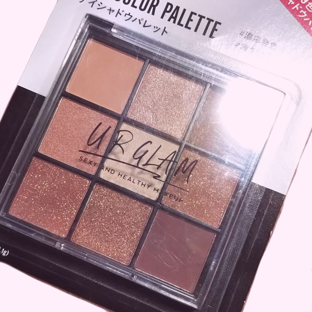 UR GLAM　BLOOMING EYE COLOR PALETTE/U R GLAM/アイシャドウパレットを使ったクチコミ（2枚目）