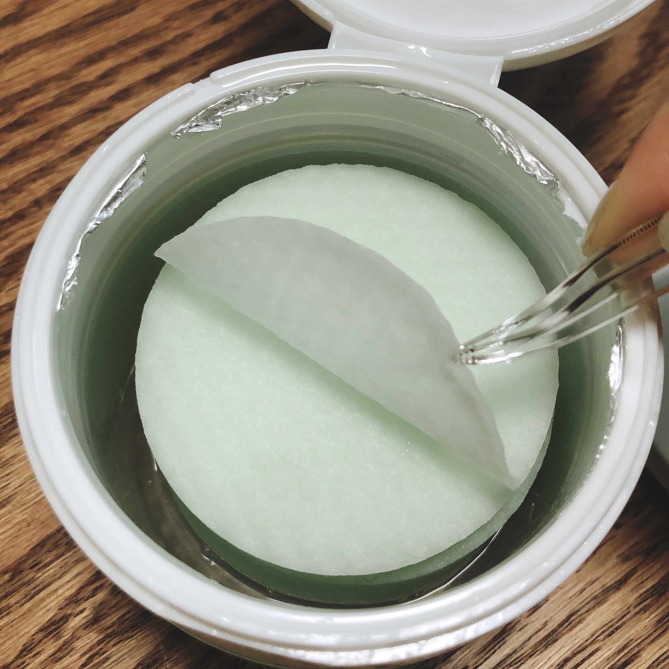 ティーツリーカーミングエッセンスパッド/MEDIHEAL/トナーパッドを使ったクチコミ（3枚目）