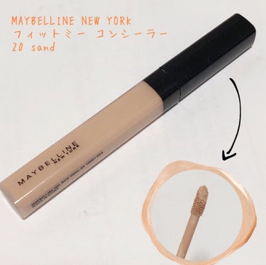 フィットミー コンシーラー 20/MAYBELLINE NEW YORK/リキッドコンシーラーを使ったクチコミ（2枚目）