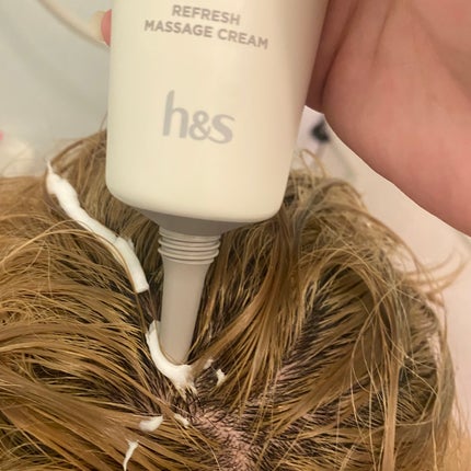 リフレッシュ マッサージクリーム/h&s/洗い流すヘアトリートメントを使ったクチコミ(2枚目)