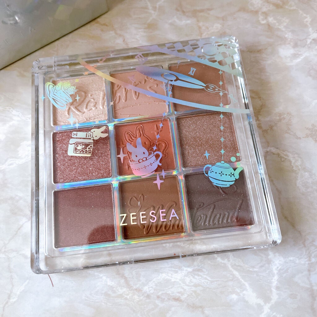 クォーツ 9色アイシャドウパレット(ドリームランドアイシャドウ)/ZEESEA/アイシャドウパレットを使ったクチコミ(9枚目)