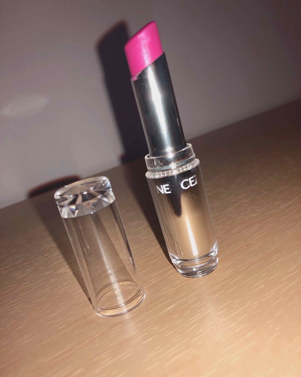 ラスティンググロスリップ/CEZANNE/口紅を使ったクチコミ（2枚目）