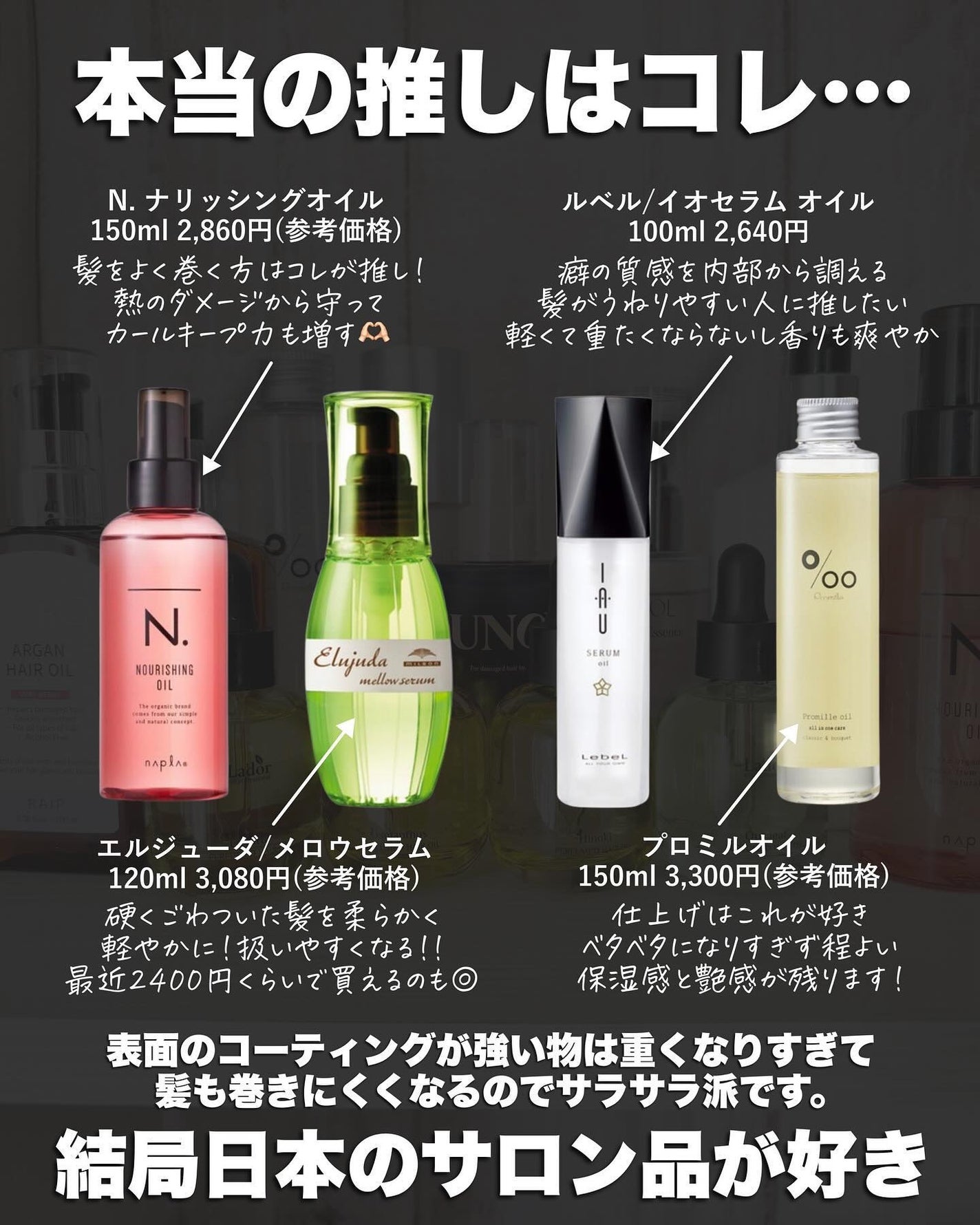 ライプ R3 アルガン ヘアオイル/RAIP/ヘアオイルを使ったクチコミ(8枚目)