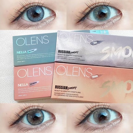 ロシアンスモーキー/OLENS/カラーコンタクトレンズを使ったクチコミ(1枚目)