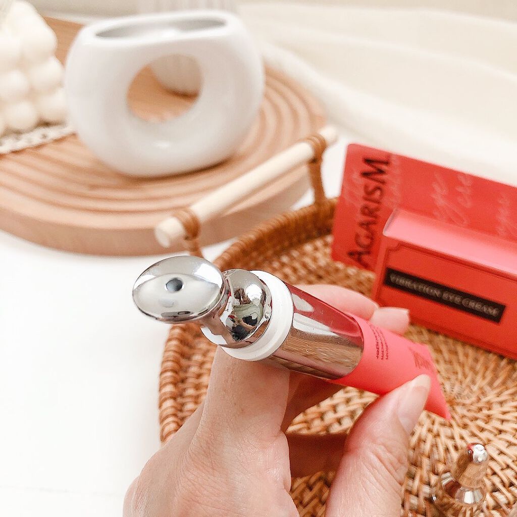 アイキュット マッサージャークリーム/AGARISM/アイケア・アイクリームを使ったクチコミ(5枚目)