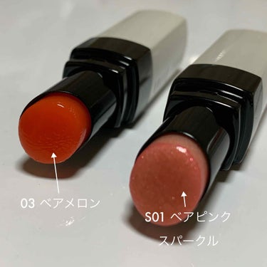 エクストラ リップ ティント 01 ベアピンク（限定）/BOBBI BROWN/口紅を使ったクチコミ（2枚目）