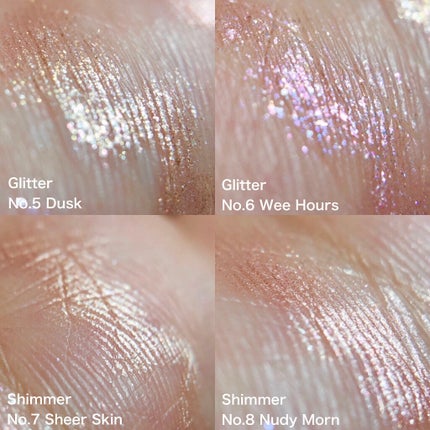 プリティー イージーグリッタースティック/unleashia/グリッターを使ったクチコミ(4枚目)