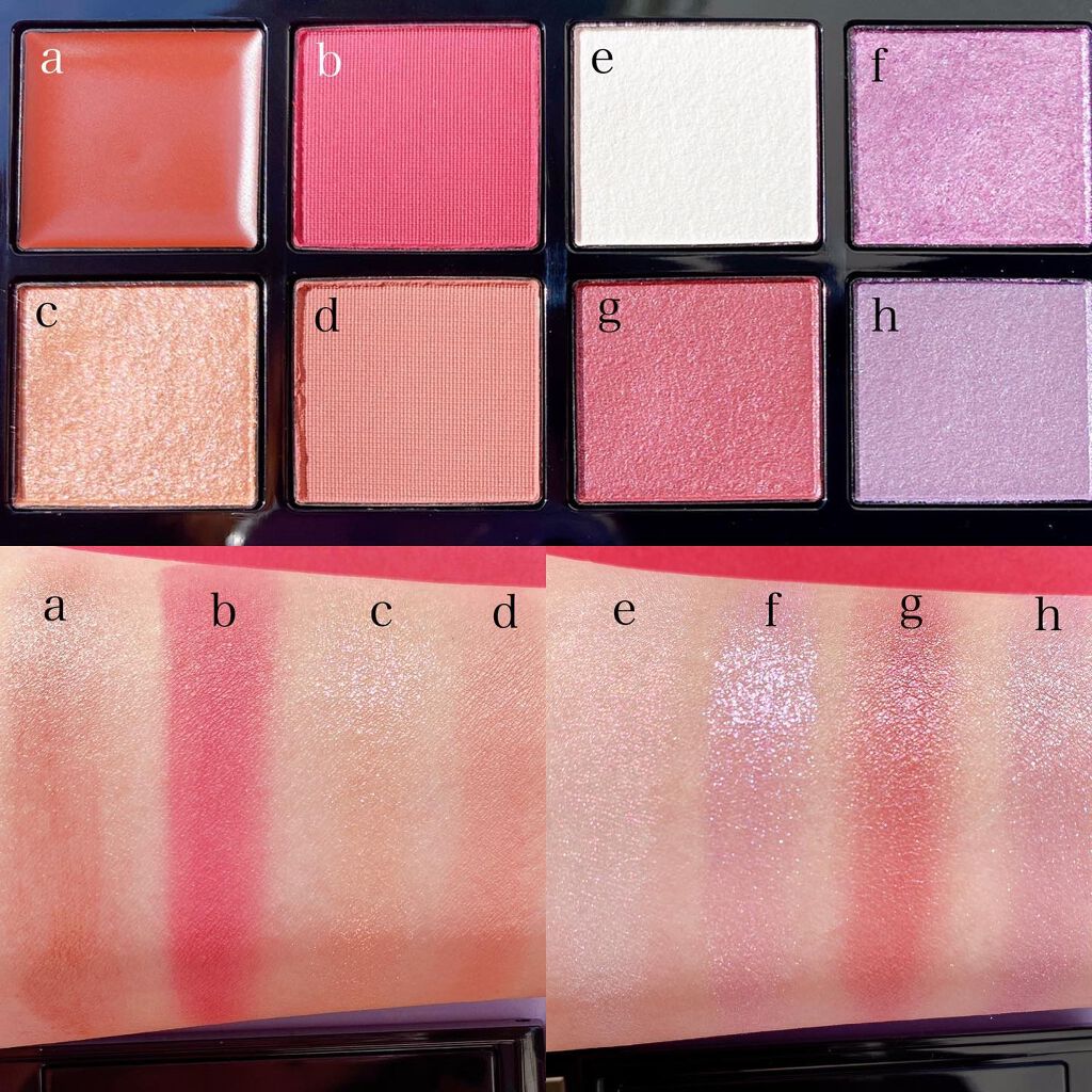 コンパクトアディクション “エターナル イン ピンク”/ADDICTION/アイシャドウパレットを使ったクチコミ(8枚目)