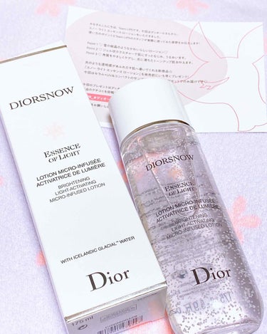 スノー ライト エッセンス ローション (薬用化粧水) (医薬部外品)/Dior/化粧水を使ったクチコミ（1枚目）