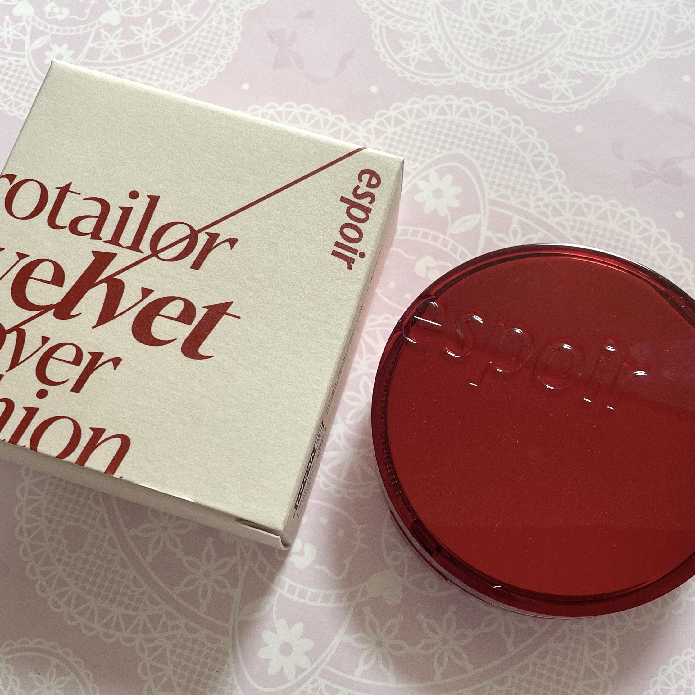 プロテーラービーベルベットカバークッション/espoir/クッションファンデーションを使ったクチコミ（1枚目）