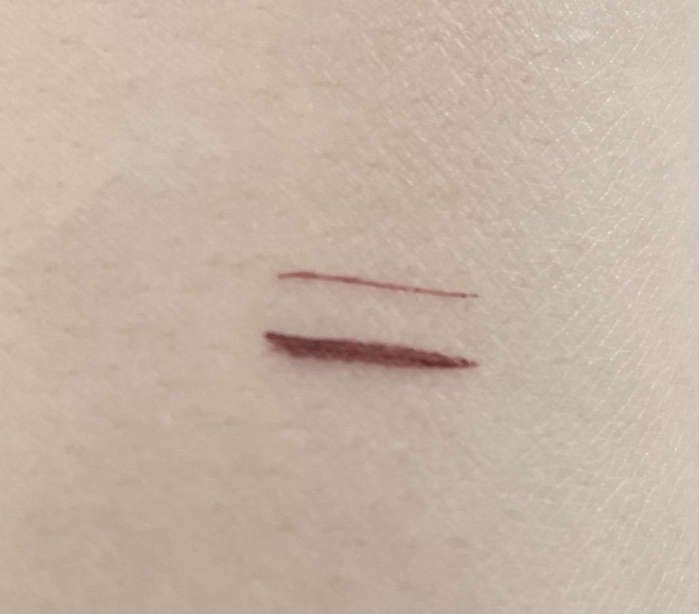 プライムリキッドアイライナー リッチキープ 04 バーガンディブラウン/ヒロインメイク/リキッドアイライナーを使ったクチコミ（3枚目）