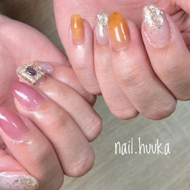 nailforall MOMOジェルのクチコミ「くすみグラデシンプルオフィスネイル💋

過去の自分ネイル👼♡
シンプルにしました！
相変わらず.....」（1枚目）