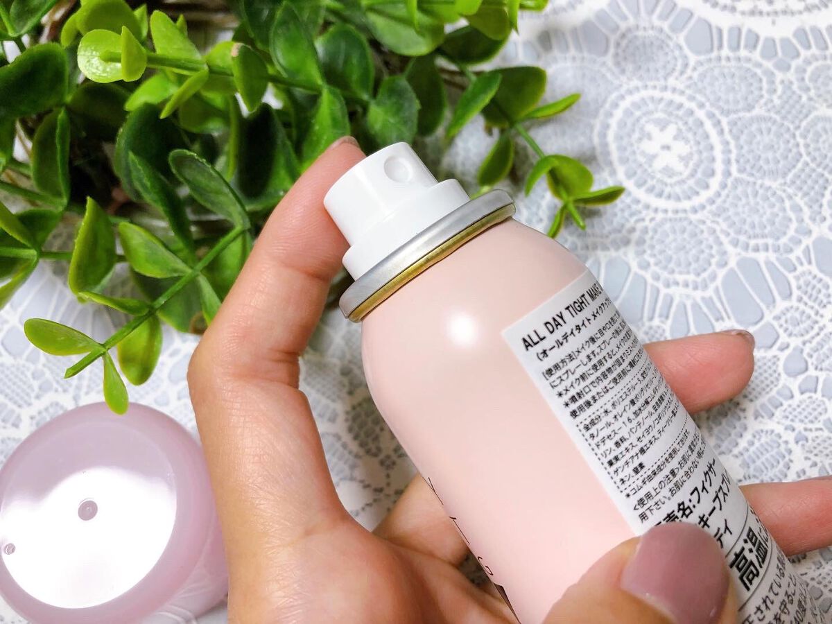 オールデイタイトメイクアップ セッティングフィックス/SO NATURAL/ミスト状化粧水を使ったクチコミ(3枚目)