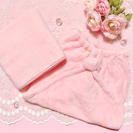 ヘアドライマイクロファイバータオル/ハホニコハッピーライフ/ヘアケアグッズを使ったクチコミ(2枚目)