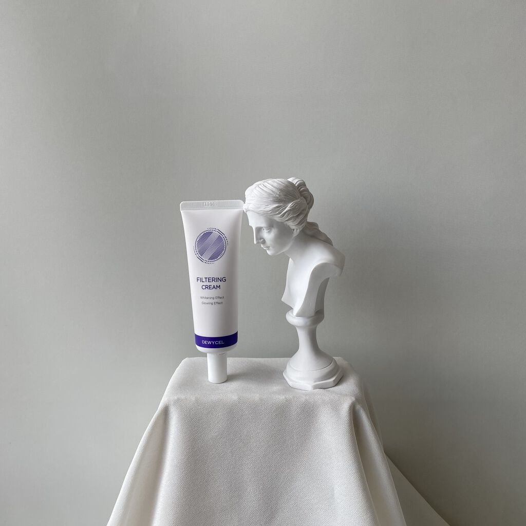 フィルタリングクリーム/DEWYCEL/日焼け止めクリームを使ったクチコミ（1枚目）