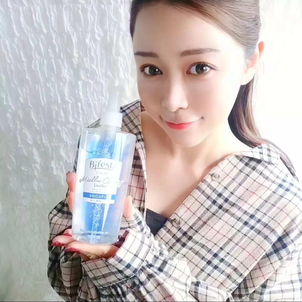 ミセラークレンジングウォーター ブライトアップ/ビフェスタ/クレンジングウォーターを使ったクチコミ(4枚目)