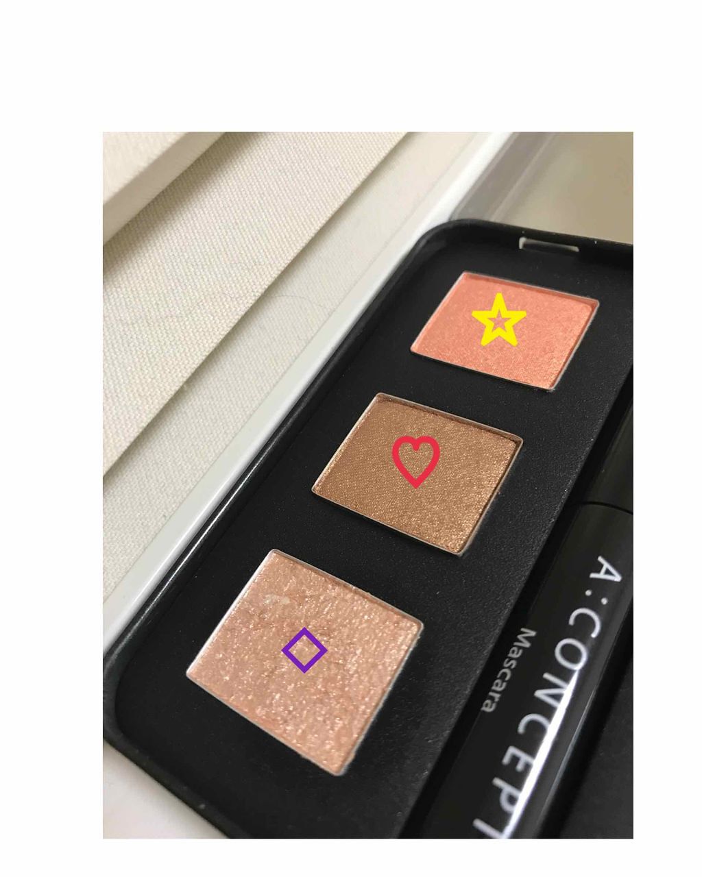 アイ ライト ラブリー キット/ACONCEPT/メイクアップキットを使ったクチコミ(2枚目)