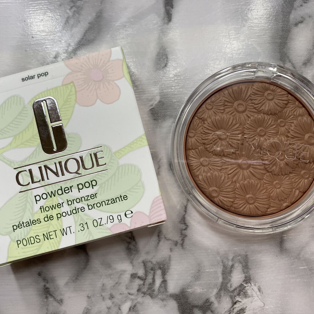 CLINIQUE パウダー ポップ フラワー ブロンザーのクチコミ「こんにちは！
購入してたものです🤗

｡oＯo｡.:♥:.｡oＯo｡.:♥:.｡oＯo｡.:♥.....」（2枚目）