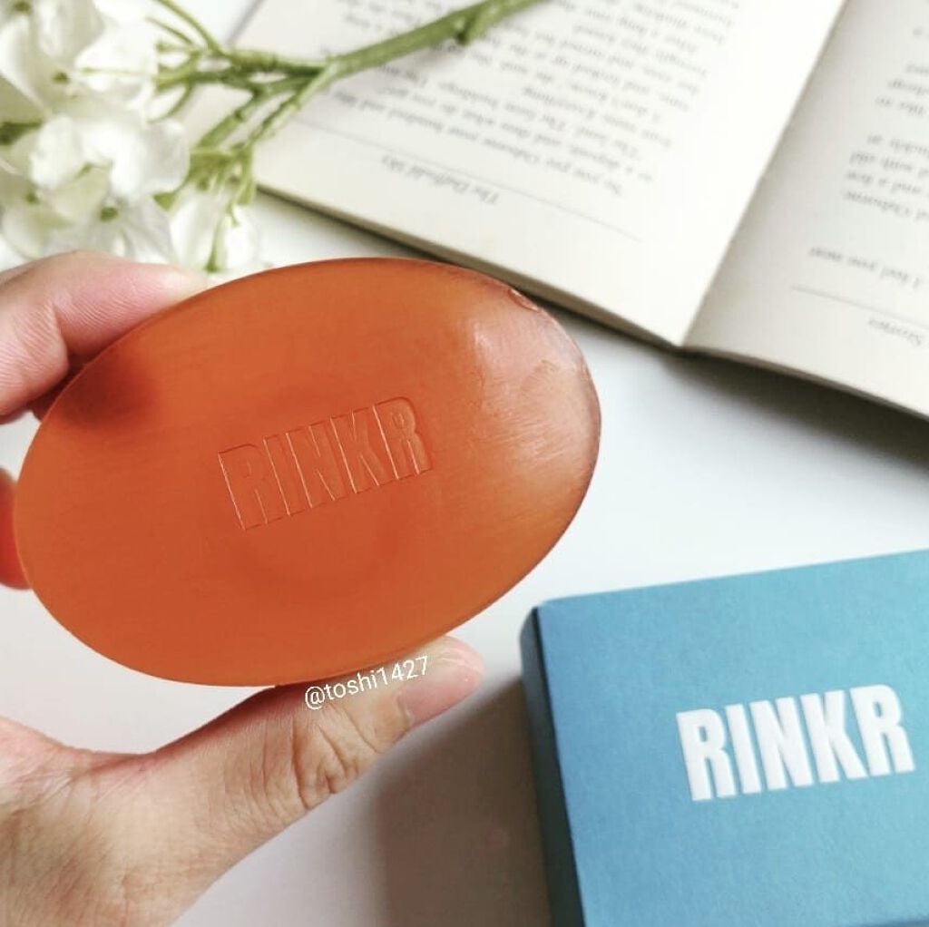 スキンディライトソープ/RINKR/洗顔石鹸を使ったクチコミ(3枚目)