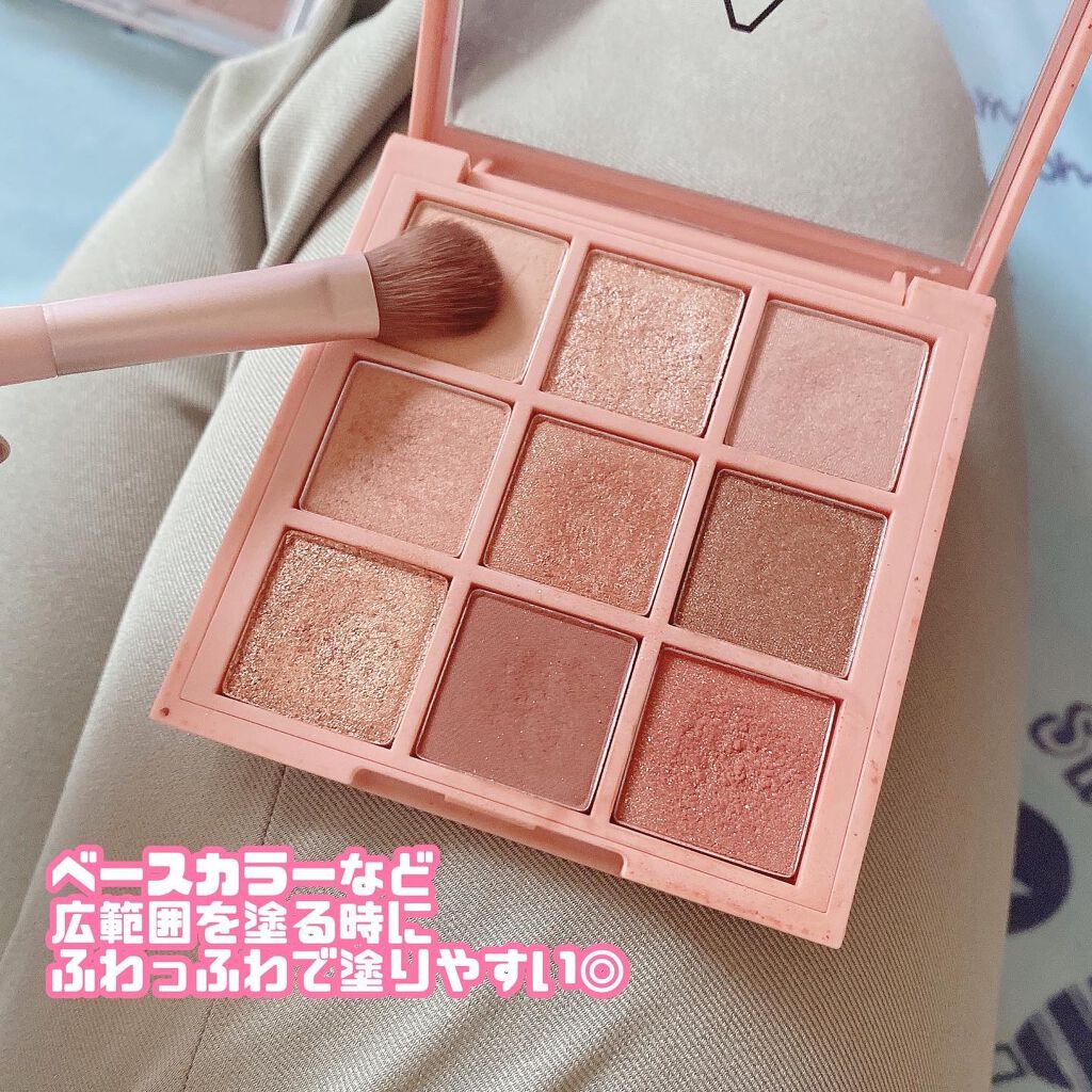 シャドウブラシ/セリア/メイクブラシを使ったクチコミ（3枚目）