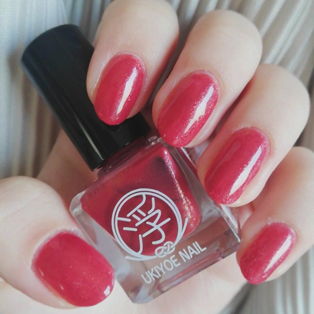 Tm浮世絵ネイル キャンドゥの口コミ ネイルレビュー 上品なラメ感がたまらない おとなっぽ赤ネイル By つくだに 普通肌 代前半 Lips Tm浮世絵ネイル キャンドゥの口コミ ネイルレビュー 上品なラメ感がたまらない おとなっぽ赤ネイル By つくだに 普通肌 代前半 Lips