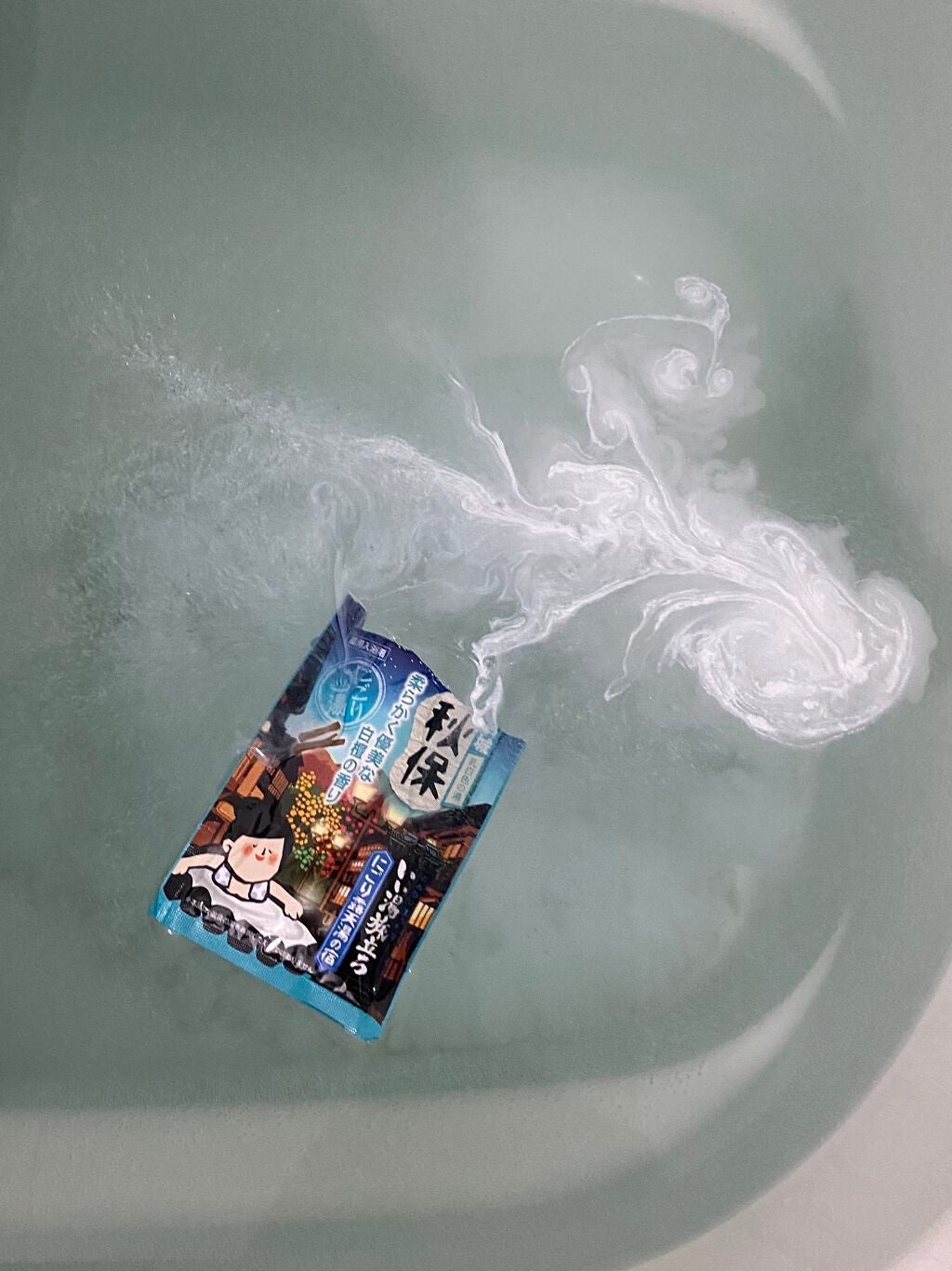 にごり湯の宿/いい湯旅立ち/無機塩系入浴剤を使ったクチコミ(4枚目)