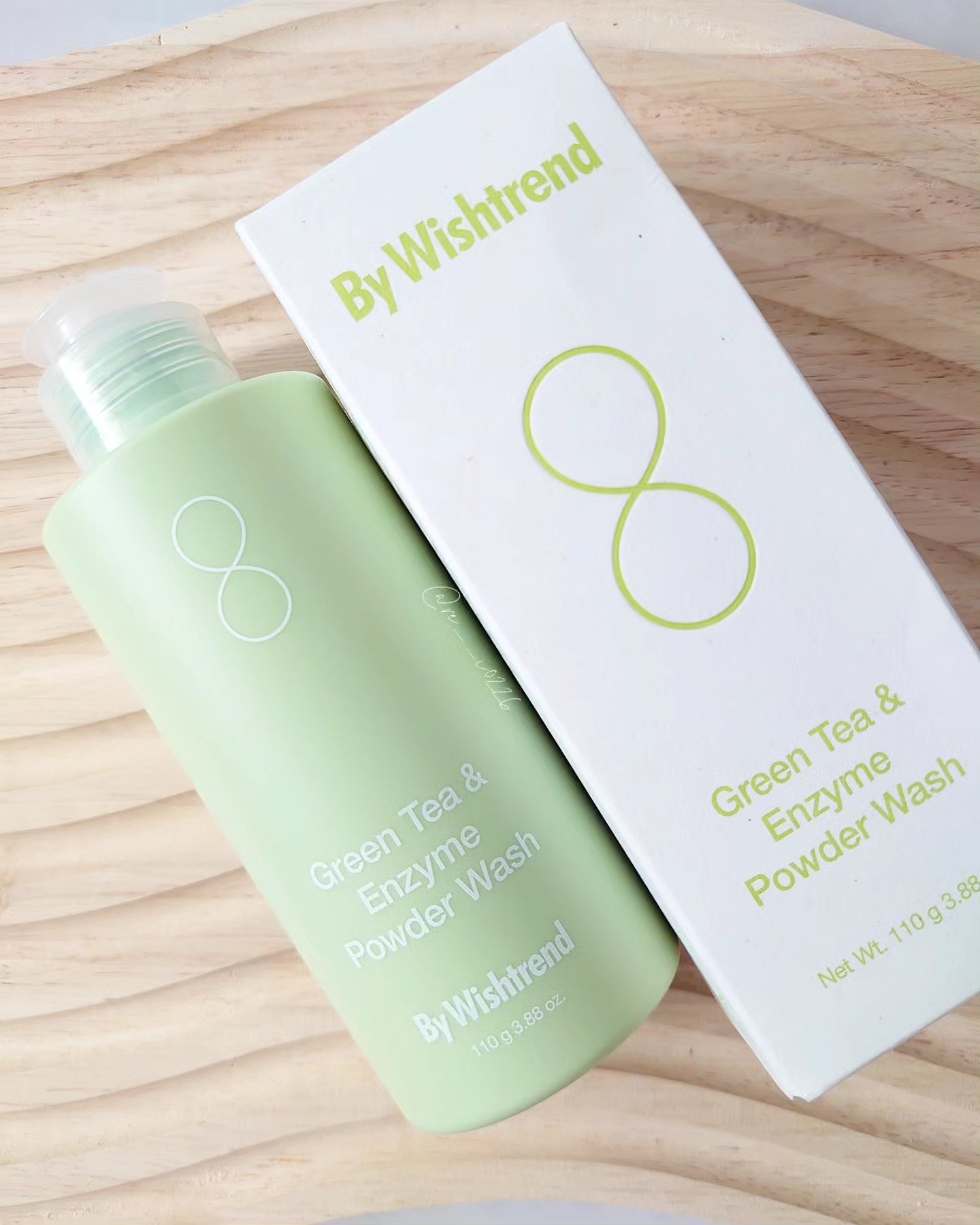 グリーンティー&エンザイムパウダーウォッシュ/By Wishtrend/洗顔パウダーを使ったクチコミ（1枚目）