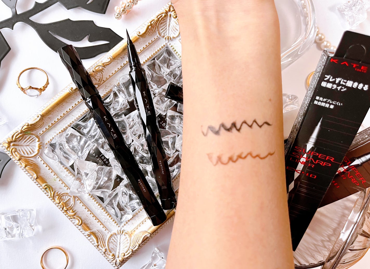 スーパーシャープライナーEX4.0/KATE/リキッドアイライナーを使ったクチコミ(3枚目)