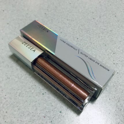 ダイヤモンドシリーズ 星空リキッドアイシャドウ/ZEESEA/リキッドアイシャドウを使ったクチコミ(2枚目)