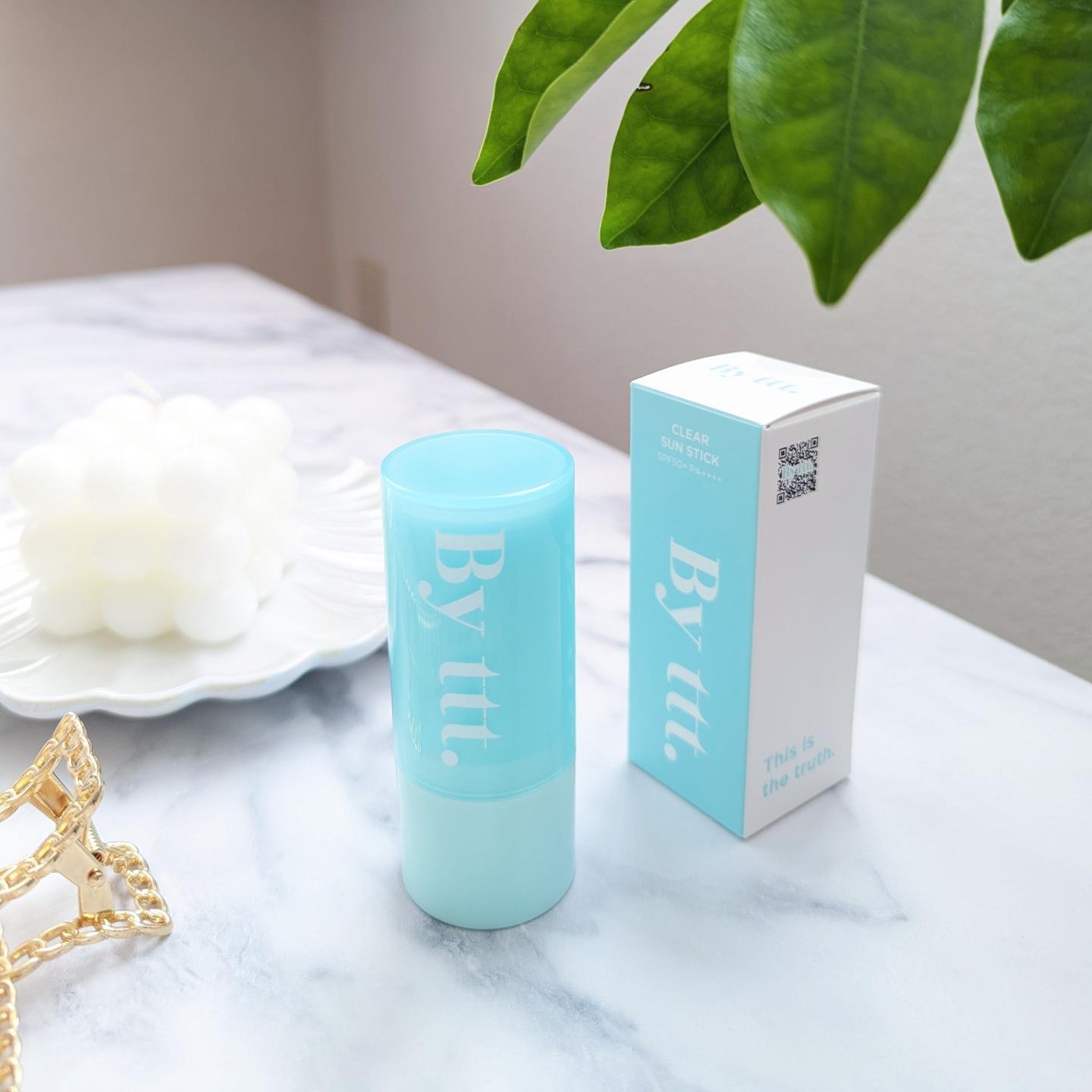 クリアサンスティック/By ttt./日焼け止めスティックを使ったクチコミ（2枚目）