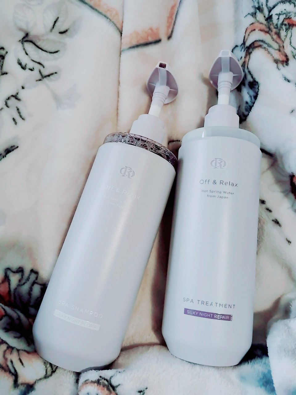 ＯＲ スパ・シャンプー／ヘアトリートメント シルキーナイトリペア/Off&Relax/市販シャンプーを使ったクチコミ（2枚目）